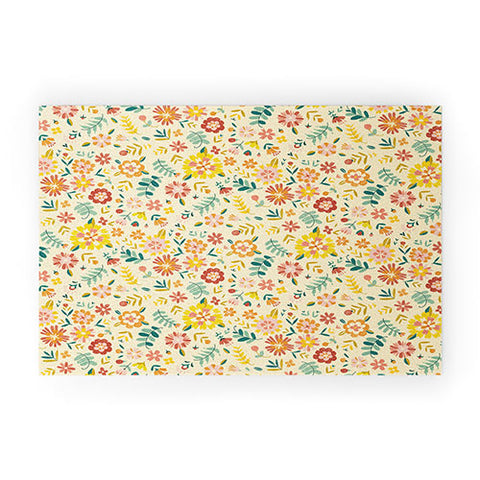 Pimlada Phuapradit Sunny Daisies Welcome Mat