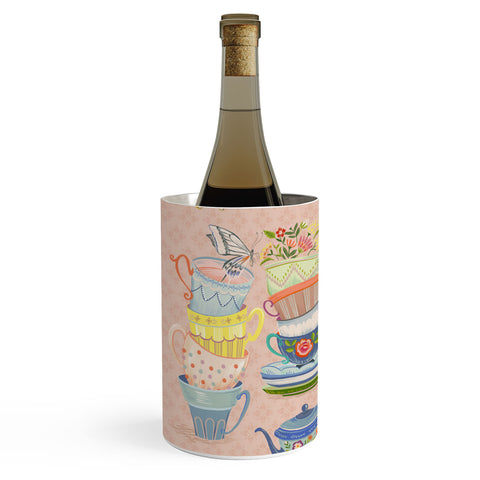 Pimlada Phuapradit Teacups and Butterflies Wine Chiller
