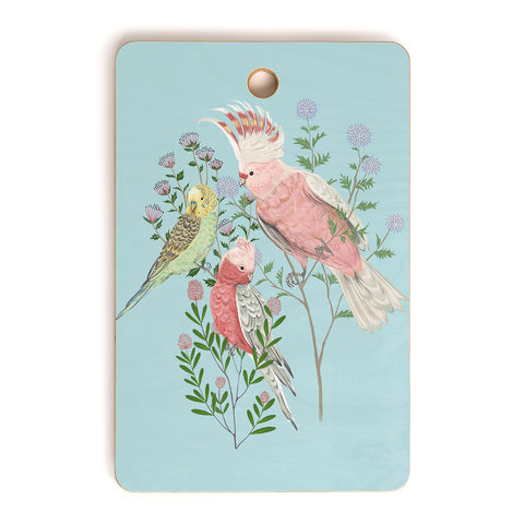 Pimlada Phuapradit The Three Birds Cutting Board Rectangle