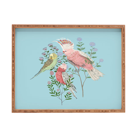 Pimlada Phuapradit The Three Birds Rectangular Tray