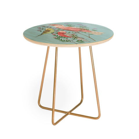 Pimlada Phuapradit The Three Birds Round Side Table
