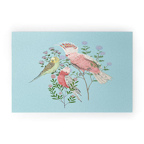 Pimlada Phuapradit The Three Birds Welcome Mat