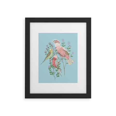 Pimlada Phuapradit The Three Birds Framed Art Print