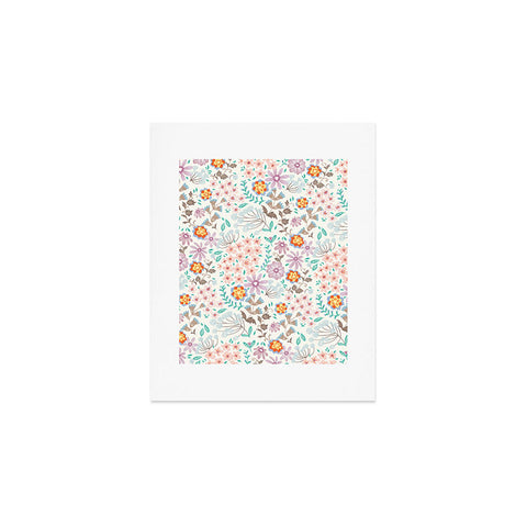Pimlada Phuapradit Tiny Floral Pastel Art Print