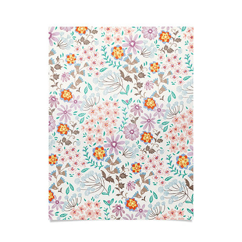 Pimlada Phuapradit Tiny Floral Pastel Poster
