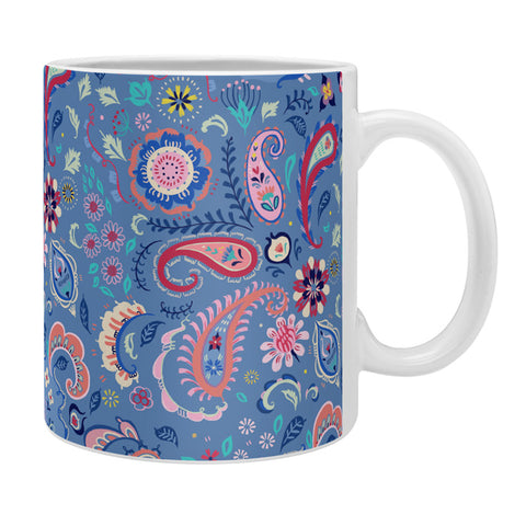 Pimlada Phuapradit Tiny Paisleys Coffee Mug
