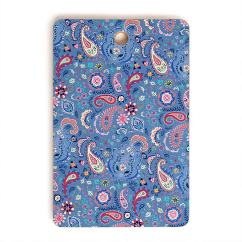 Pimlada Phuapradit Tiny Paisleys Cutting Board Rectangle
