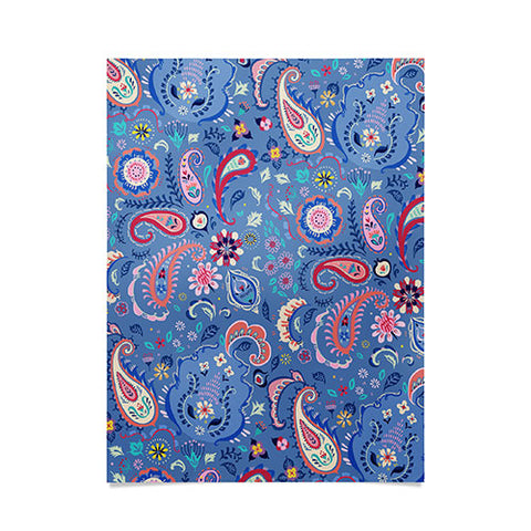 Pimlada Phuapradit Tiny Paisleys Poster
