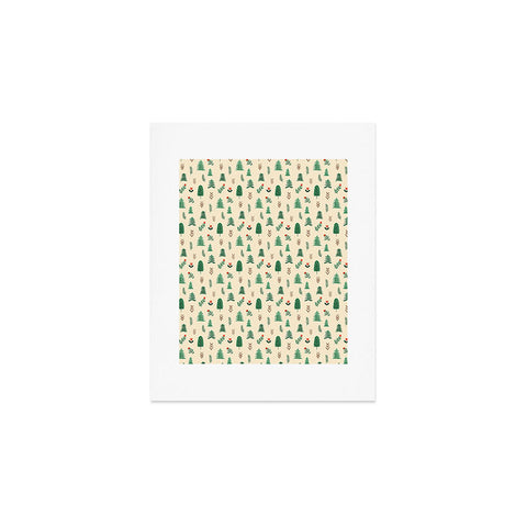 Pimlada Phuapradit Tiny Pine Trees Art Print