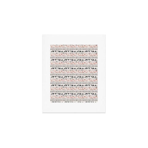 Pimlada Phuapradit Tiny Triangle Stripes 2 Art Print