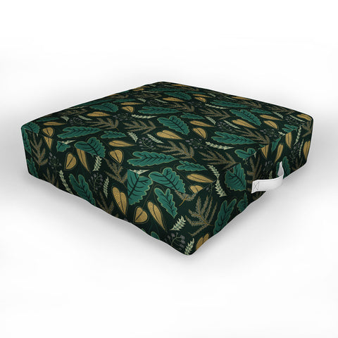 Pimlada Phuapradit Tropical leaf green Outdoor Floor Cushion