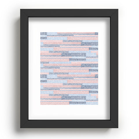 Pimlada Phuapradit Velveteen Stripes Recessed Framing Rectangle