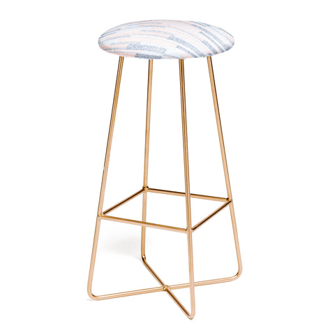 Pimlada Phuapradit Velveteen Stripes Bar Stool