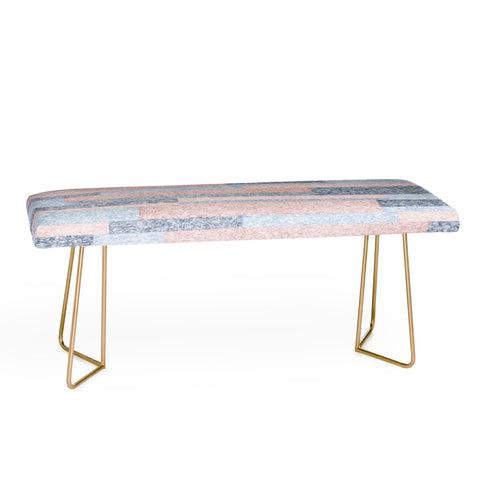 Pimlada Phuapradit Velveteen Stripes Bench