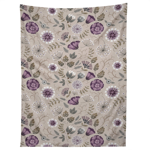 Pimlada Phuapradit Violet Vine Tapestry