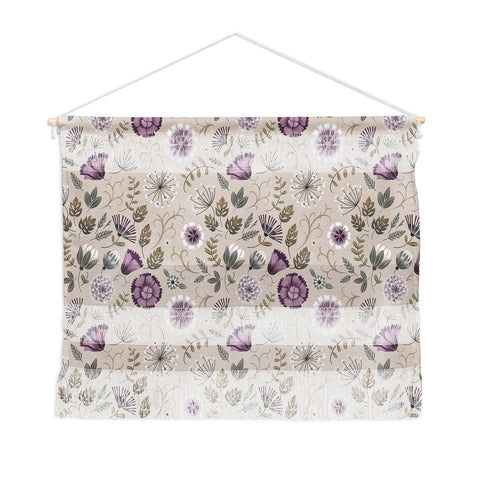 Pimlada Phuapradit Violet Vine Wall Hanging Landscape