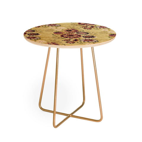 Pimlada Phuapradit Wildflowers light green Round Side Table