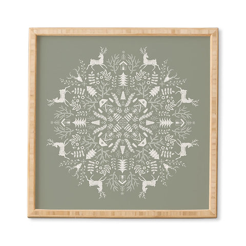 Pimlada Phuapradit Winter Forest 1 Framed Wall Art