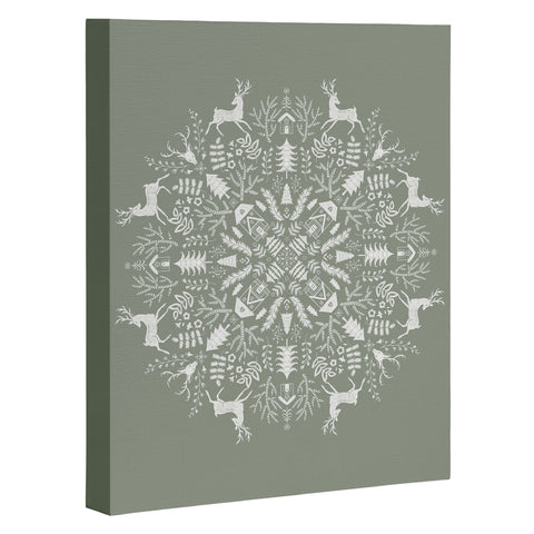 Pimlada Phuapradit Winter Forest 1 Art Canvas