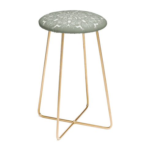 Pimlada Phuapradit Winter Forest 1 Counter Stool
