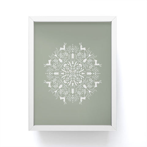 Pimlada Phuapradit Winter Forest 1 Framed Mini Art Print