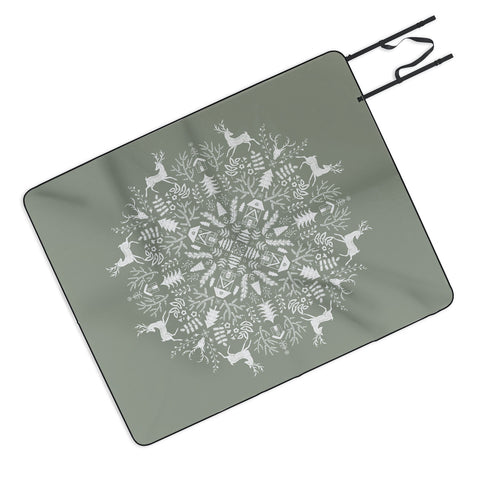 Pimlada Phuapradit Winter Forest 1 Picnic Blanket