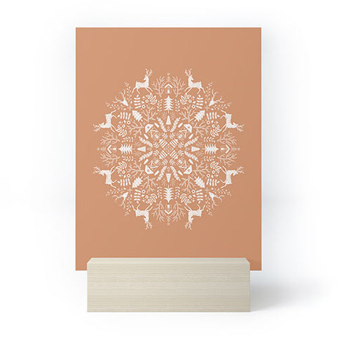 Pimlada Phuapradit Winter forest 2 Mini Art Print