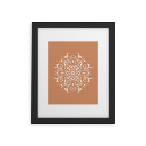 Pimlada Phuapradit Winter forest 2 Framed Art Print