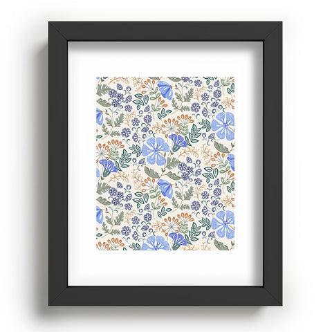 Pimlada Phuapradit Winter garden gold berries Recessed Framing Rectangle