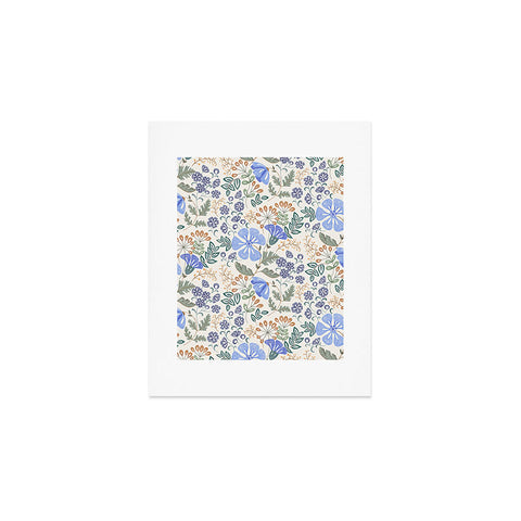 Pimlada Phuapradit Winter garden gold berries Art Print