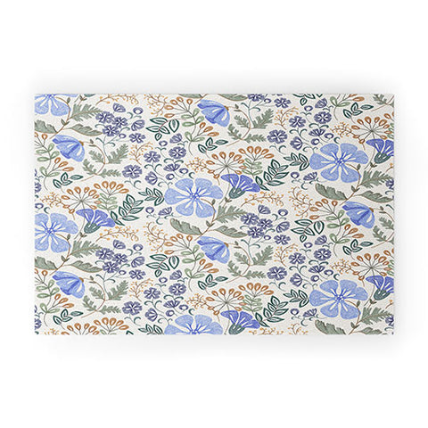 Pimlada Phuapradit Winter garden gold berries Welcome Mat