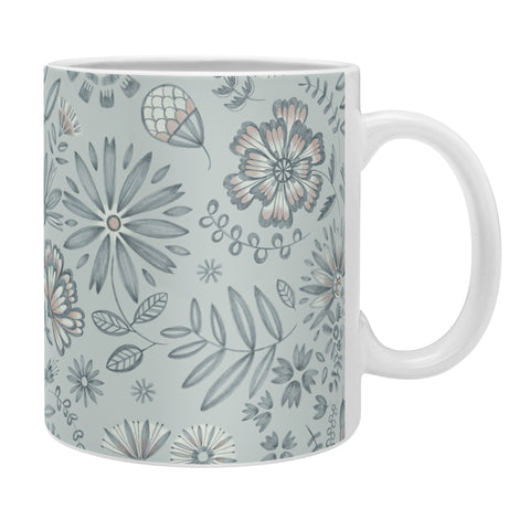 Pimlada Phuapradit Winter Petal Coffee Mug