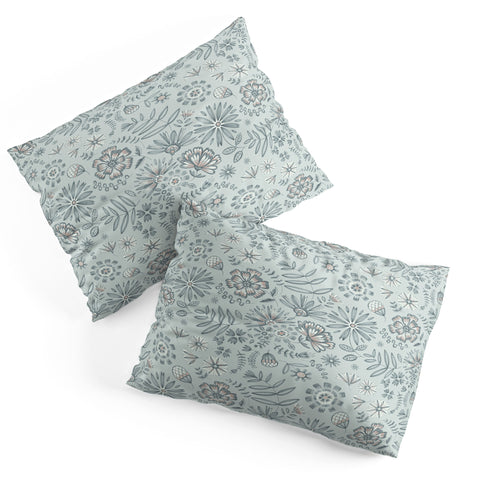 Pimlada Phuapradit Winter Petal Pillow Shams