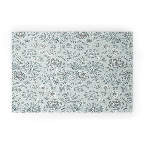 Pimlada Phuapradit Winter Petal Welcome Mat