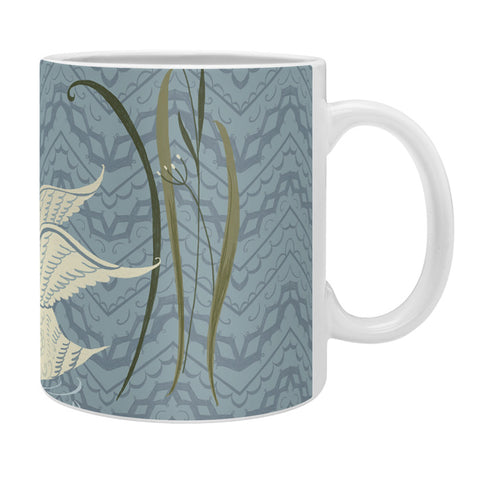 Pimlada Phuapradit winter swan Coffee Mug