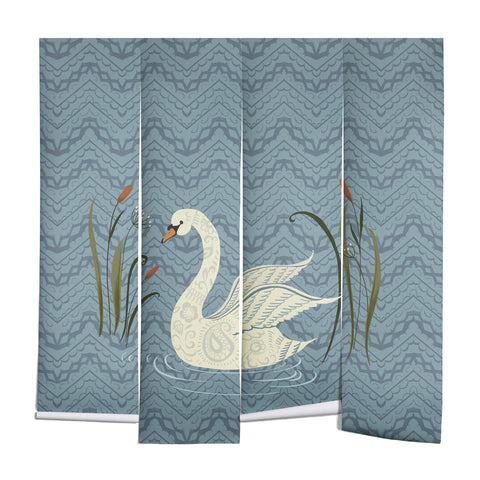 Pimlada Phuapradit winter swan Wall Mural
