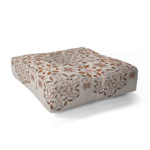 Pimlada Phuapradit Wooden Vines Floor Pillow Square