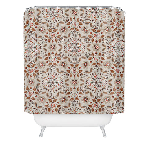 Pimlada Phuapradit Wooden Vines Shower Curtain