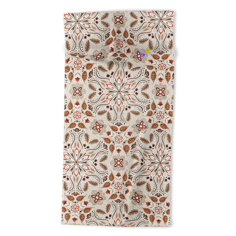 Pimlada Phuapradit Wooden Vines Beach Towel