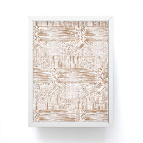 Pimlada Phuapradit woven line Framed Mini Art Print