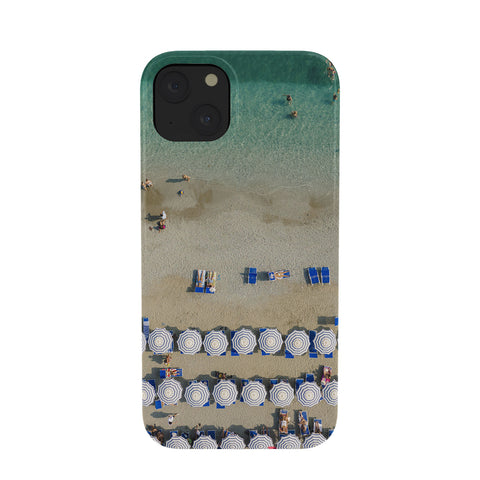 Pita Studios Blue and white umbrellas Phone Case
