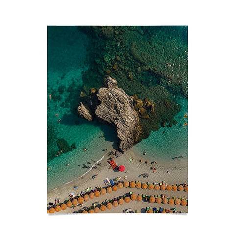 Pita Studios Coastline of Monterosso beach Poster