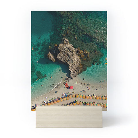 Pita Studios Coastline of Monterosso beach Mini Art Print