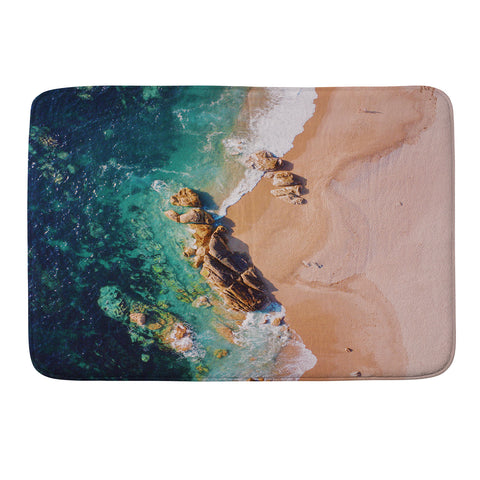 Pita Studios Miramar Beach Memory Foam Bath Mat