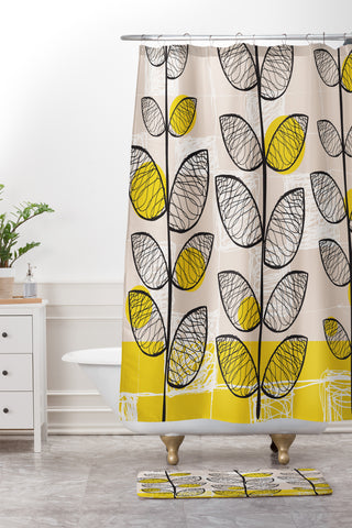 Rachael Taylor 50s Inspired Shower Curtain And Mat