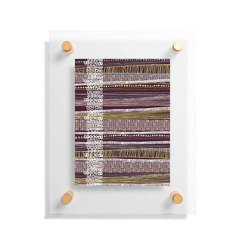 Rachael Taylor Abstract Border Floating Acrylic Print