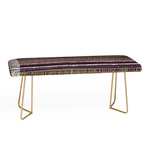 Rachael Taylor Abstract Border Bench