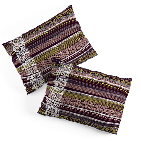 Rachael Taylor Abstract Border Pillow Shams