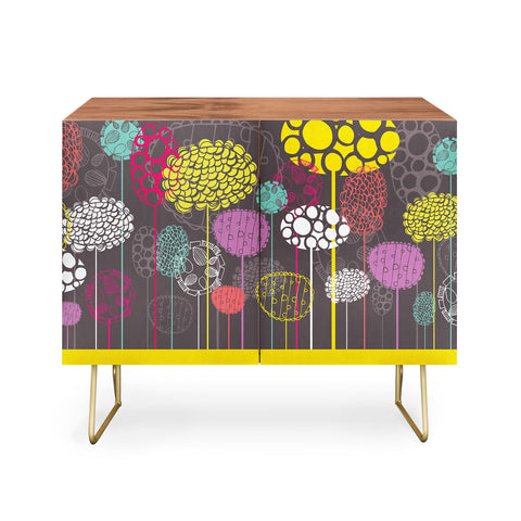 Rachael Taylor Abstract Ovals Credenza