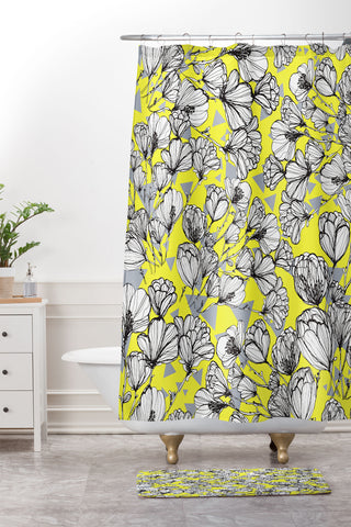 Rachael Taylor Bloom Freedom Shower Curtain And Mat